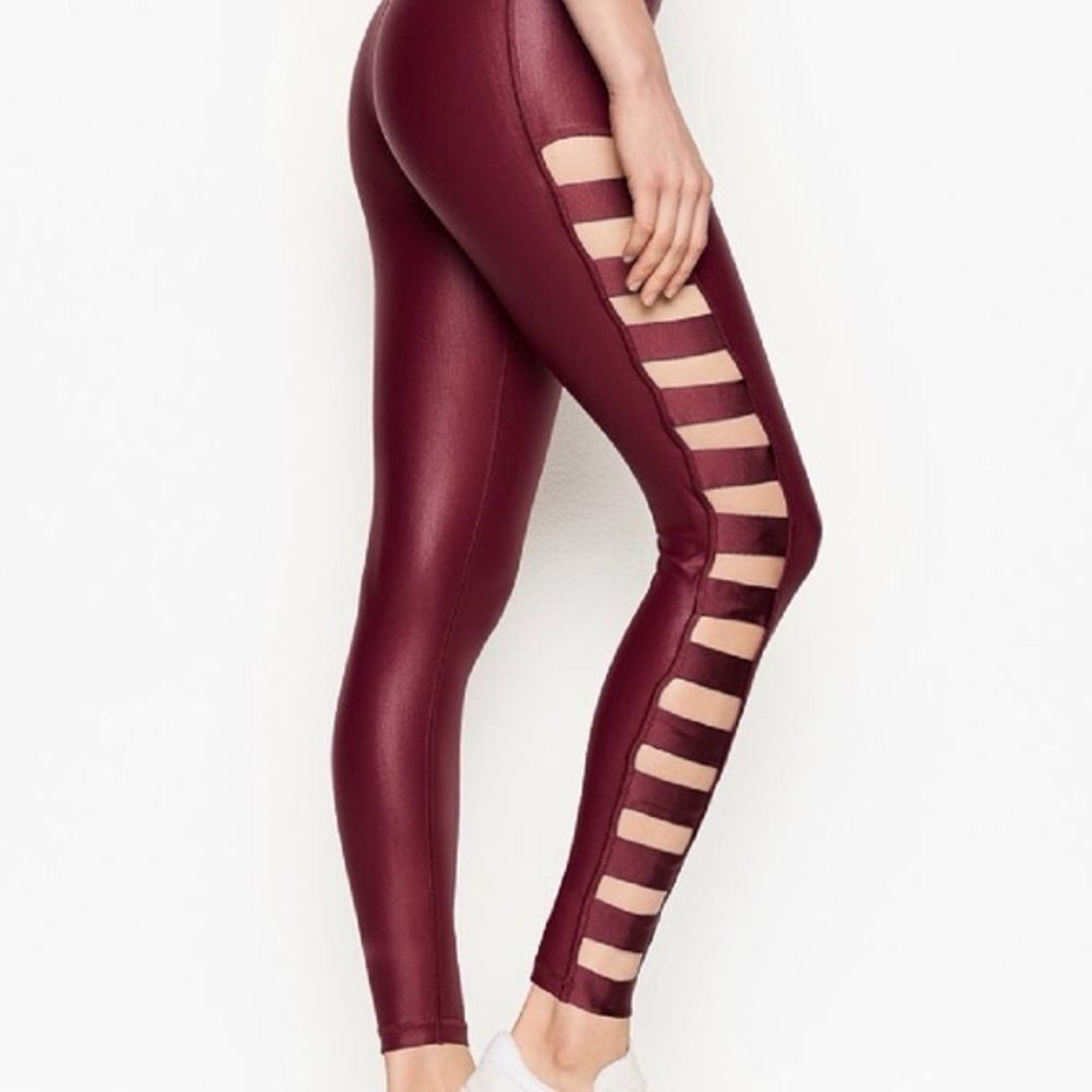 VSX shimmery open sides leggings